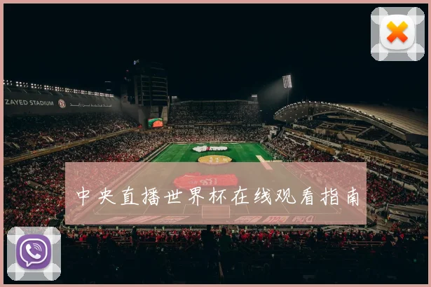 中央直播世界杯在线观看指南